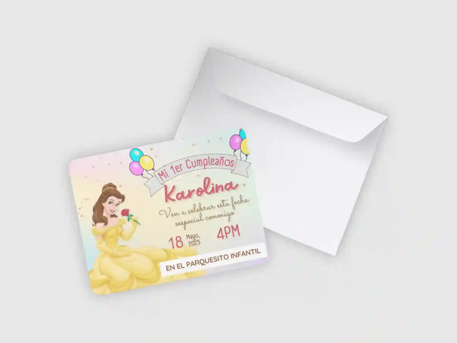 Postal de invitación